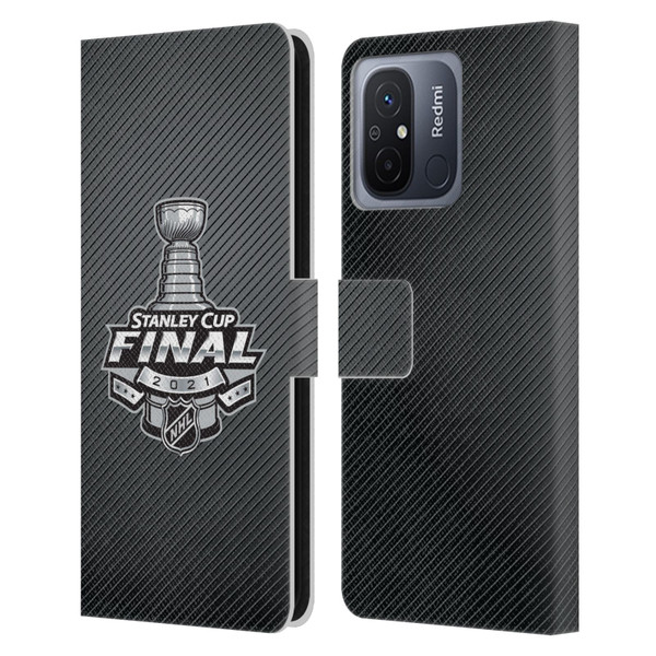 NHL 2021 Stanley Cup Final Stripes Leather Book Wallet Case Cover For Xiaomi Redmi 12C