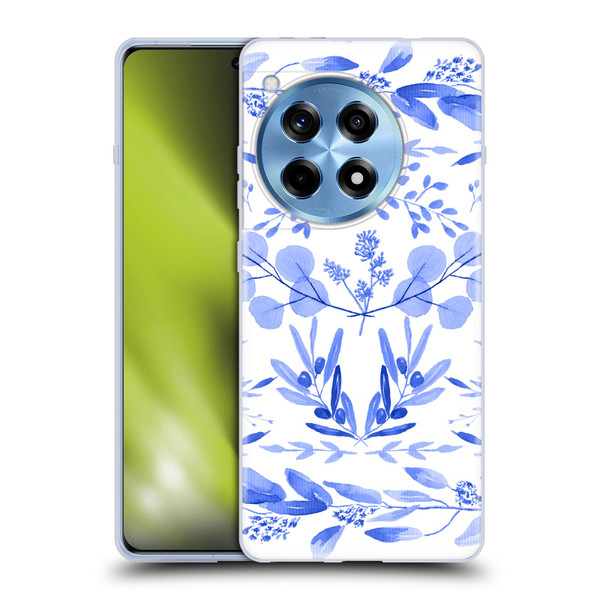 Anis Illustration Floral And Leaves Mediterranean Scene Soft Gel Case for OnePlus 12R