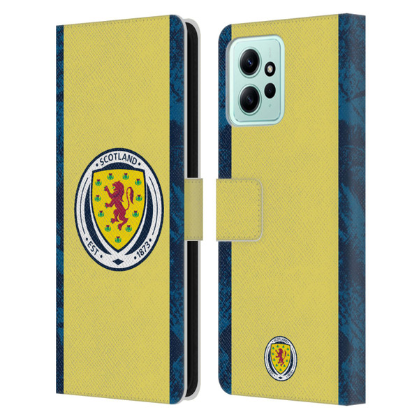 Scotland National Football Team Kits 2020 Home Goalkeeper Leather Book Wallet Case Cover For Xiaomi Redmi 12