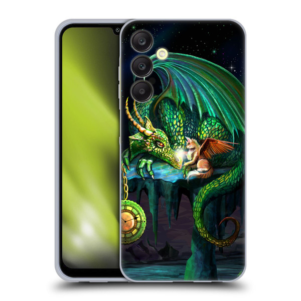 Rose Khan Dragons Green Time Soft Gel Case for Samsung Galaxy A25 5G