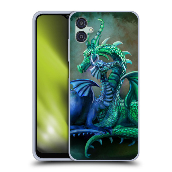Rose Khan Dragons Green And Blue Soft Gel Case for Samsung Galaxy M04 5G / A04e