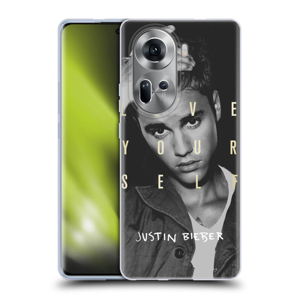 Justin Bieber Purpose B&w Love Yourself Soft Gel Case for OPPO Reno11