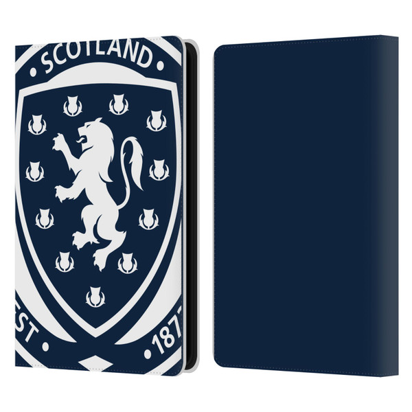 Scotland National Football Team Logo 2 Oversized Leather Book Wallet Case Cover For Amazon Kindle Paperwhite 5 (2021)
