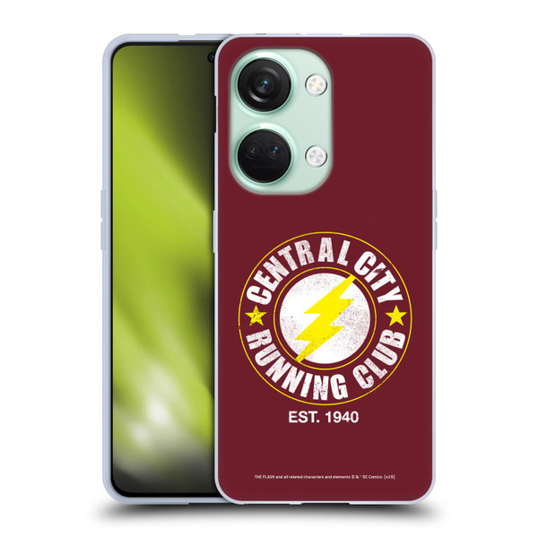 The Flash DC Comics Fast Fashion Running Club Soft Gel Case for OnePlus Nord 3 5G