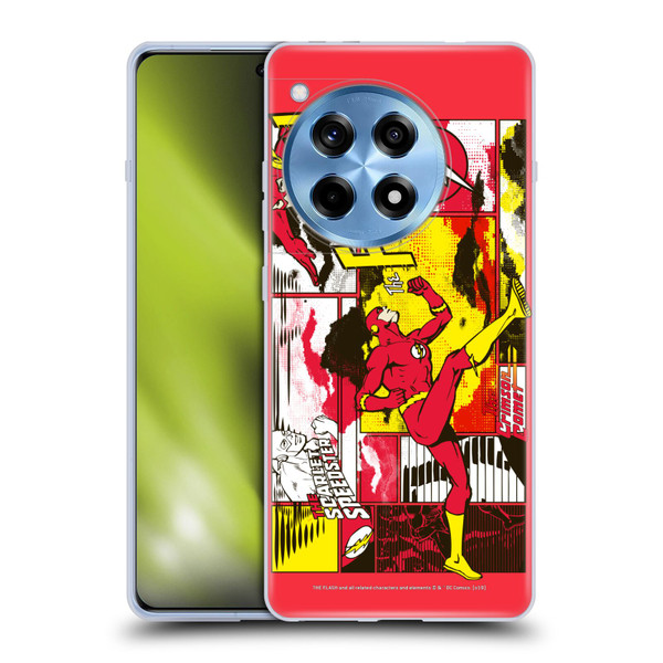The Flash DC Comics Fast Fashion Pop Art Soft Gel Case for OnePlus 12R