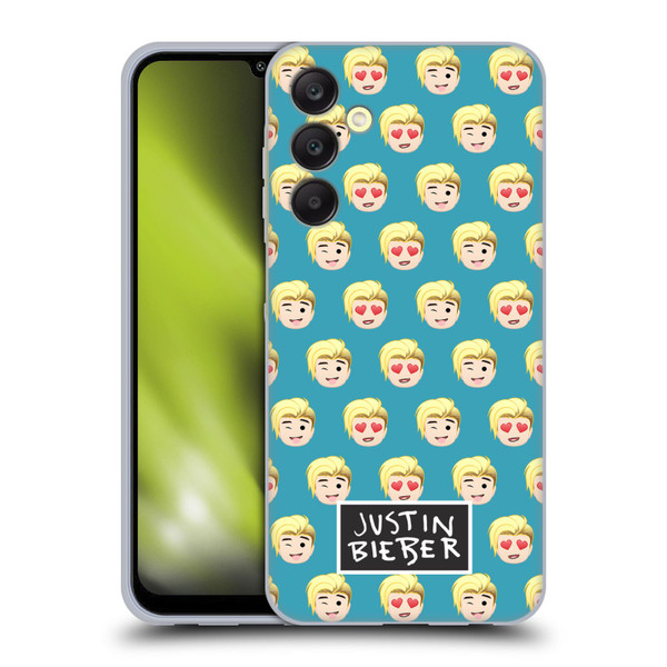 Justin Bieber Justmojis Patterns Soft Gel Case for Samsung Galaxy A25 5G