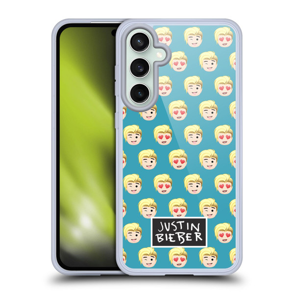 Justin Bieber Justmojis Patterns Soft Gel Case for Samsung Galaxy S23 FE 5G