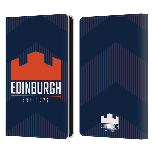 Edinburgh Rugby Graphics Lines Leather Book Wallet Case Cover For Amazon Kindle 11th Gen 6in 2022