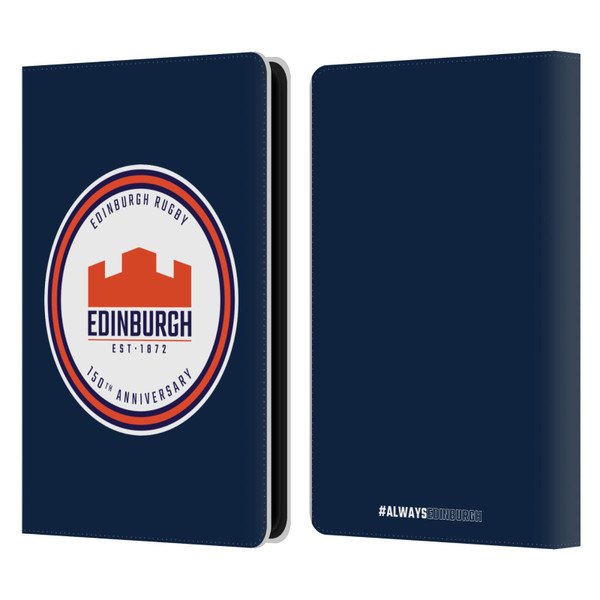 Edinburgh Rugby Graphics 150th Logo Leather Book Wallet Case Cover For Amazon Kindle Paperwhite 5 (2021)