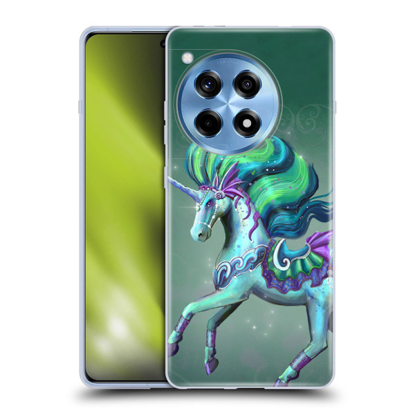 Rose Khan Unicorns Sea Green Soft Gel Case for OnePlus 12R