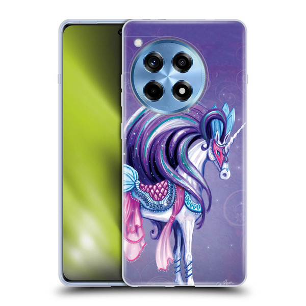 Rose Khan Unicorns White And Purple Soft Gel Case for OnePlus 12R