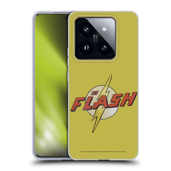 The Flash DC Comics Fast Fashion Logo Soft Gel Case for Xiaomi 14 Pro