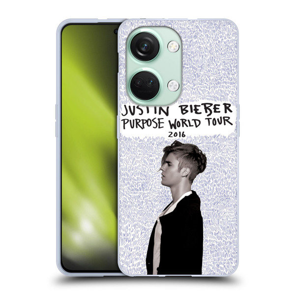 Justin Bieber Purpose World Tour 2016 Soft Gel Case for OnePlus Nord 3 5G