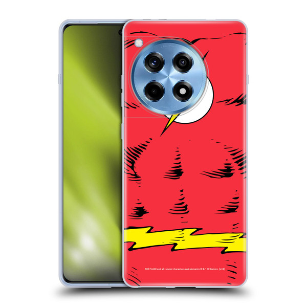 The Flash DC Comics Logo Costume Soft Gel Case for OnePlus 12R