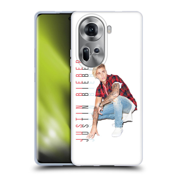 Justin Bieber Purpose Calendar Photo And Text Soft Gel Case for OPPO Reno11