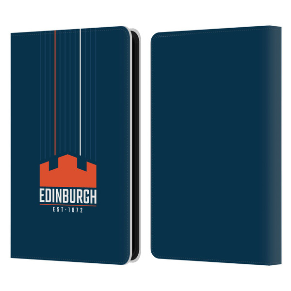 Edinburgh Rugby Logo Art Vertical Stripes Leather Book Wallet Case Cover For Amazon Kindle 11th Gen 6in 2022