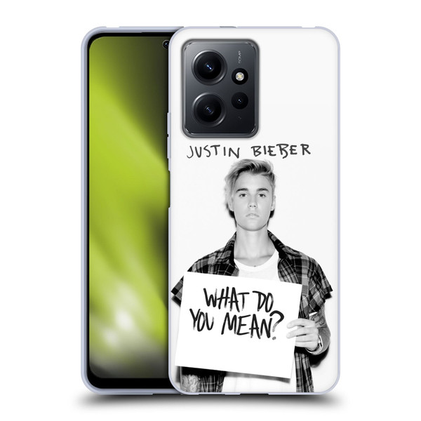 Justin Bieber Purpose What Do You Mean Photo Soft Gel Case for Xiaomi Redmi Note 12 4G