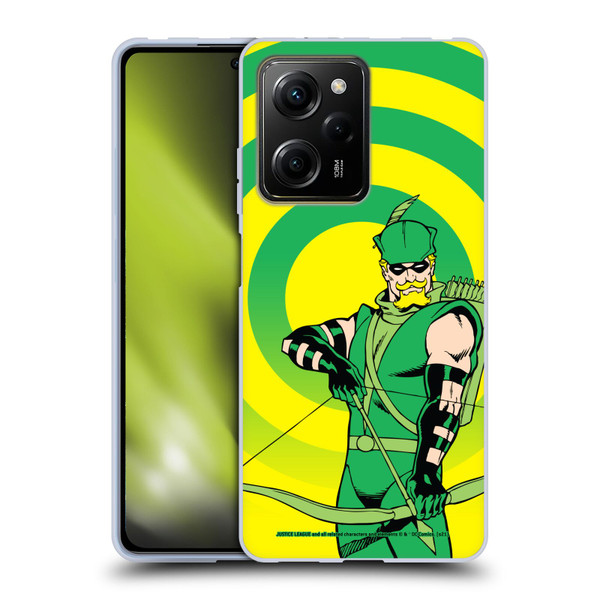 Justice League DC Comics Green Arrow Comic Art Classic Soft Gel Case for Xiaomi Redmi Note 12 Pro 5G