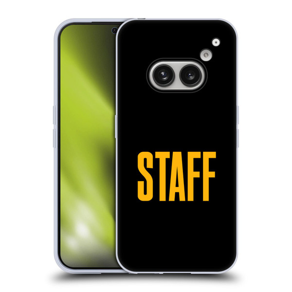 Justin Bieber Tour Merchandise Staff Soft Gel Case for Nothing Phone (2a)