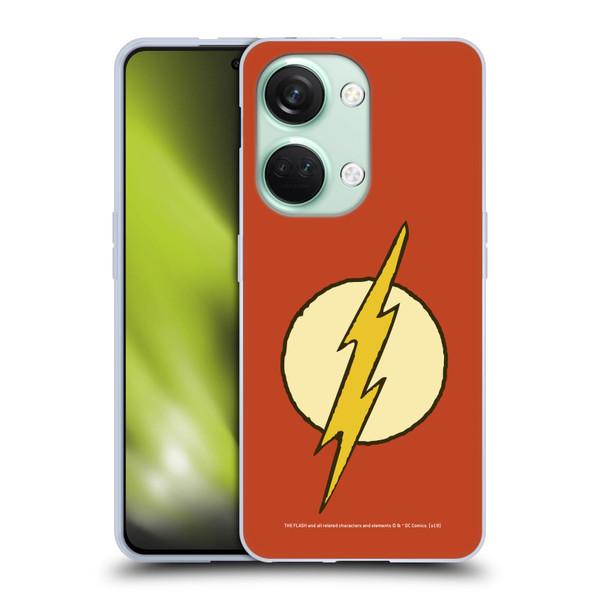The Flash DC Comics Vintage Logo Soft Gel Case for OnePlus Nord 3 5G
