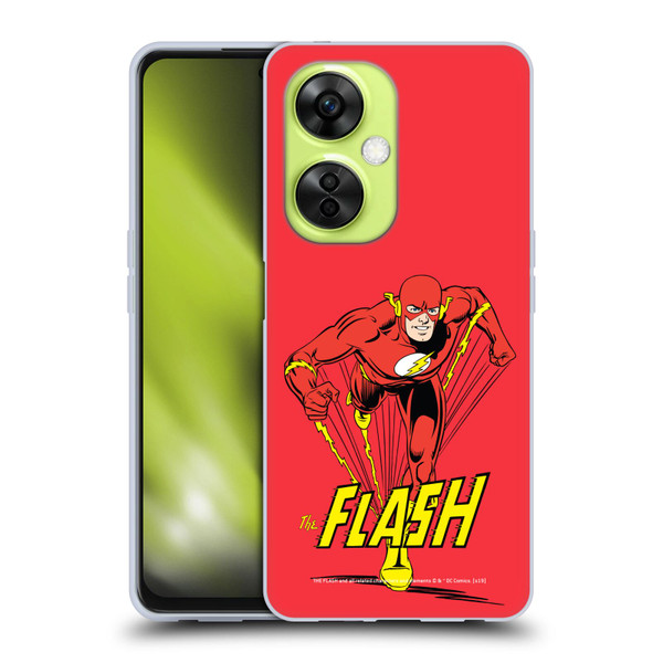 The Flash DC Comics Vintage Speedster Soft Gel Case for OnePlus Nord CE 3 Lite 5G