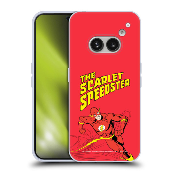 The Flash DC Comics Vintage Scarlet Speedster Soft Gel Case for Nothing Phone (2a)