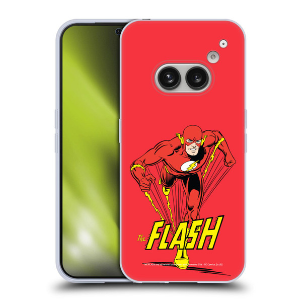The Flash DC Comics Vintage Speedster Soft Gel Case for Nothing Phone (2a)