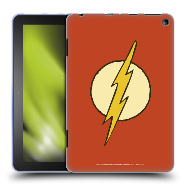The Flash DC Comics Vintage Logo Soft Gel Case for Amazon Fire HD 8/Fire HD 8 Plus 2020