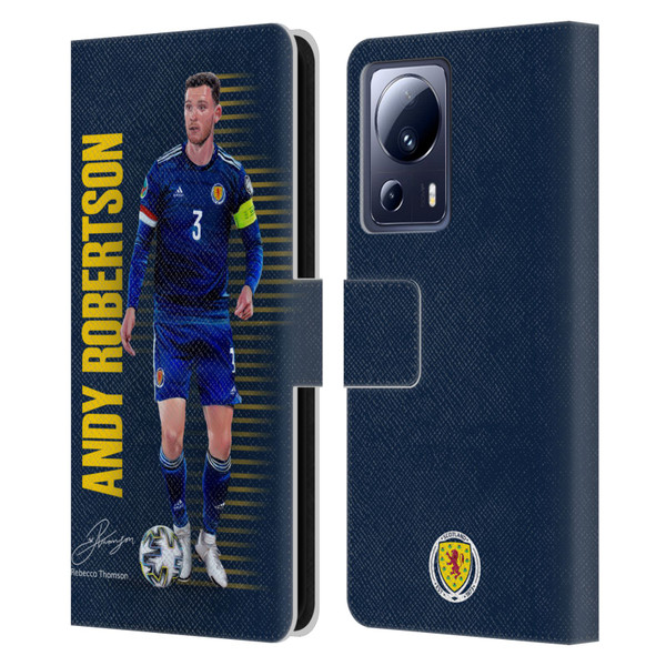 Scotland National Football Team Players Andy Robertson Leather Book Wallet Case Cover For Xiaomi 13 Lite 5G