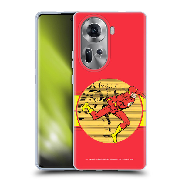 The Flash DC Comics Vintage Fast Soft Gel Case for OPPO Reno11