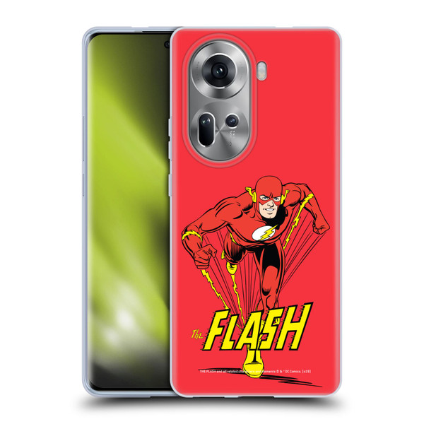 The Flash DC Comics Vintage Speedster Soft Gel Case for OPPO Reno11