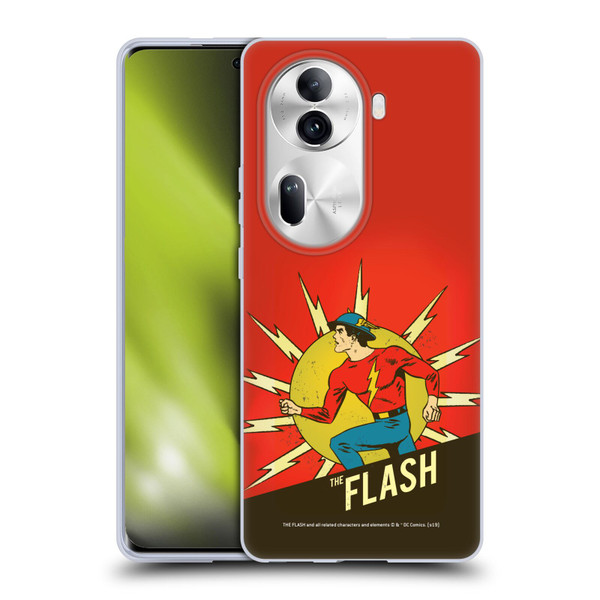The Flash DC Comics Vintage Jay Garrick 2 Soft Gel Case for OPPO Reno11 Pro