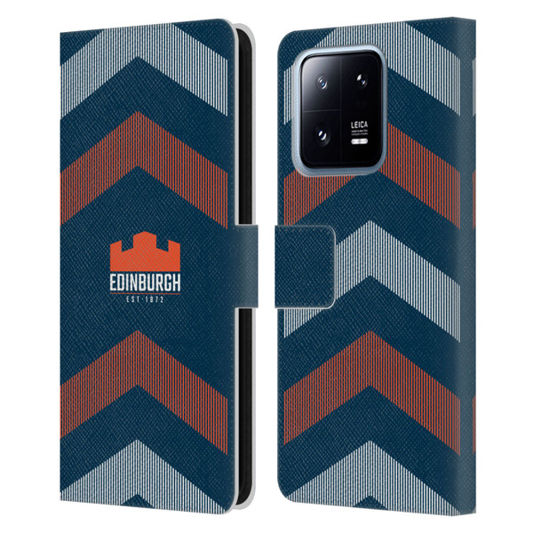 Edinburgh Rugby Logo Art Lines Leather Book Wallet Case Cover For Xiaomi 13 Pro 5G