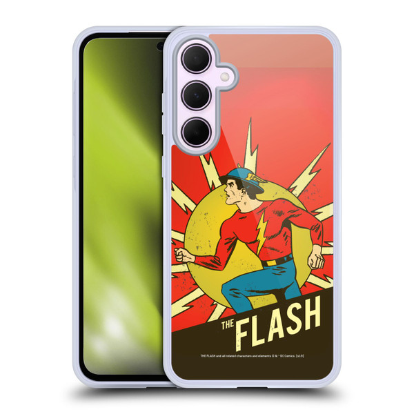 The Flash DC Comics Vintage Jay Garrick 2 Soft Gel Case for Samsung Galaxy A35 5G