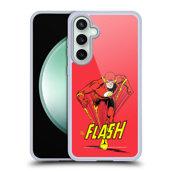 The Flash DC Comics Vintage Speedster Soft Gel Case for Samsung Galaxy S23 FE 5G