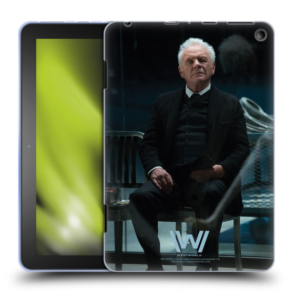 Westworld Characters Robert Ford Soft Gel Case for Amazon Fire HD 8/Fire HD 8 Plus 2020