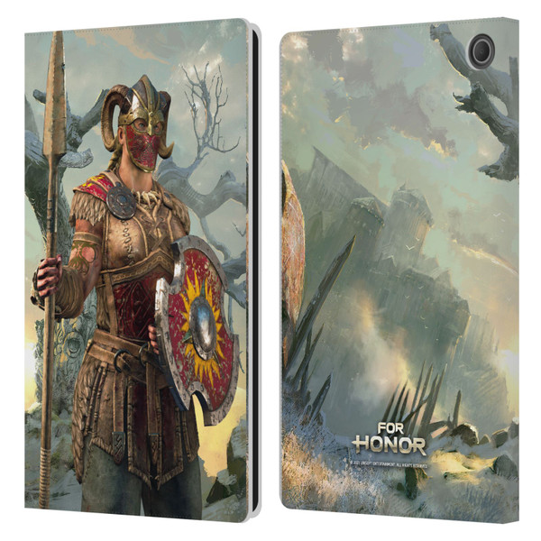 For Honor Characters Valkyrie Leather Book Wallet Case Cover For Amazon Fire Max 11 2023