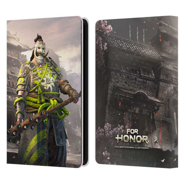 For Honor Characters Shugoki Leather Book Wallet Case Cover For Amazon Kindle Paperwhite 5 (2021)