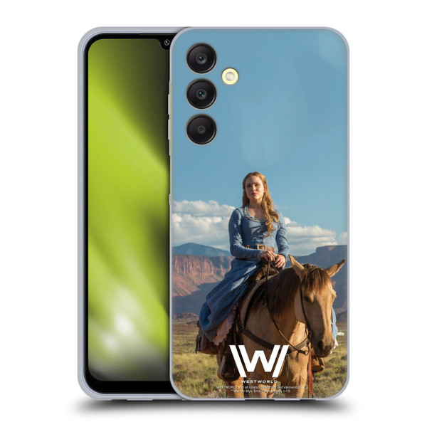 Westworld Characters Dolores Abernathy Soft Gel Case for Samsung Galaxy A25 5G