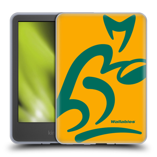 Australia National Rugby Union Team Crest Oversized Soft Gel Case for Amazon Kindle 11th Gen 6in 2022