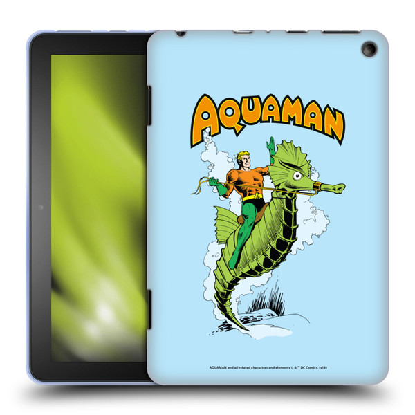 Aquaman DC Comics Fast Fashion Storm Soft Gel Case for Amazon Fire HD 8/Fire HD 8 Plus 2020