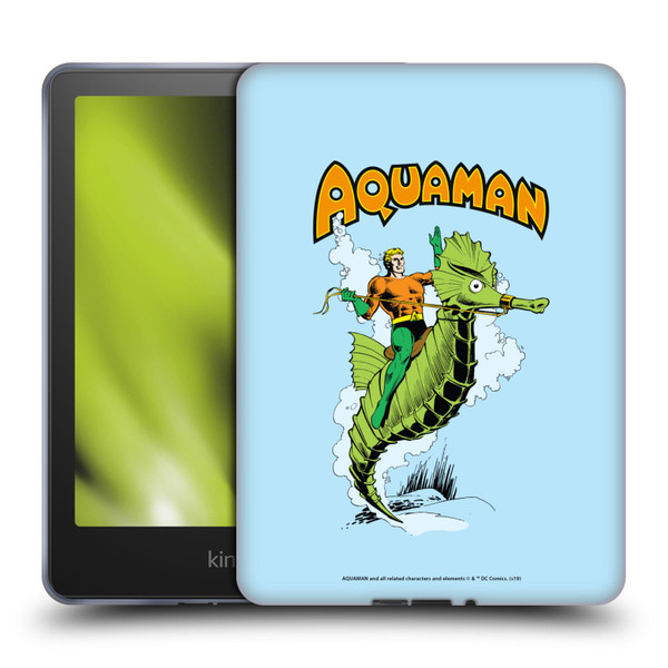 Aquaman DC Comics Fast Fashion Storm Soft Gel Case for Amazon Kindle Paperwhite 5 (2021)