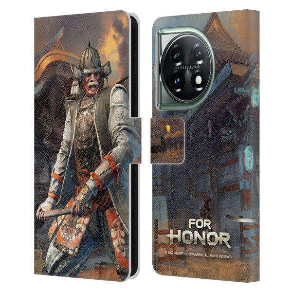 For Honor Characters Kensei Leather Book Wallet Case Cover For OnePlus 11 5G