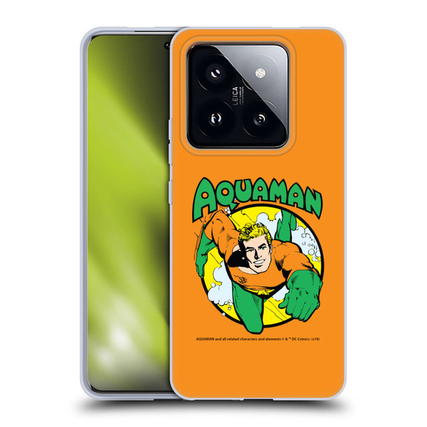 Aquaman DC Comics Fast Fashion Swim 2 Soft Gel Case for Xiaomi 14 Pro