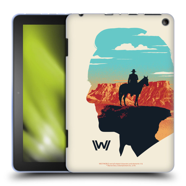 Westworld Graphics Ford And William Soft Gel Case for Amazon Fire HD 8/Fire HD 8 Plus 2020