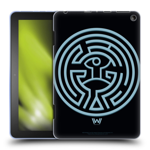 Westworld Graphics The Maze Soft Gel Case for Amazon Fire HD 8/Fire HD 8 Plus 2020