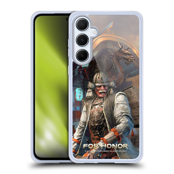 For Honor Characters Kensei Soft Gel Case for Samsung Galaxy A55 5G