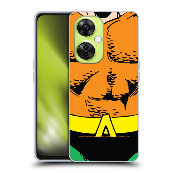 Aquaman DC Comics Logo Uniform Soft Gel Case for OnePlus Nord CE 3 Lite 5G