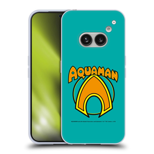 Aquaman DC Comics Logo Classic Soft Gel Case for Nothing Phone (2a)