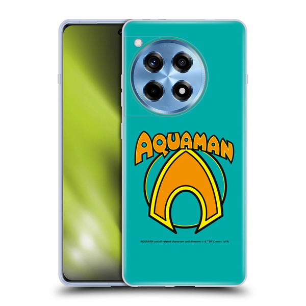 Aquaman DC Comics Logo Classic Soft Gel Case for OnePlus 12R